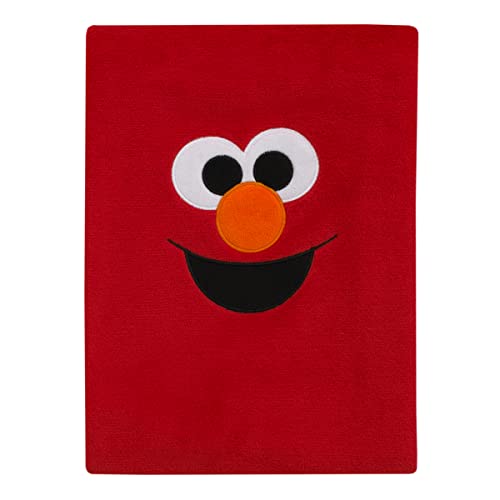 NoJo Sesame Street Come and Play Red Elmo Super Soft Character Shaped Toddler Blanket - color: Sesame Street Red Elmo