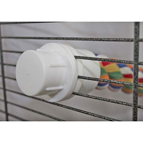 34 Inch Flex Rope (Large) - Bendable Fun Climbing Perch Cage Accessory Toy - Sugar Gliders, Squirrels, Degus, Marmosets, Monkeys, Parrots, Birds, Rats & Other Small Animals - size: Large