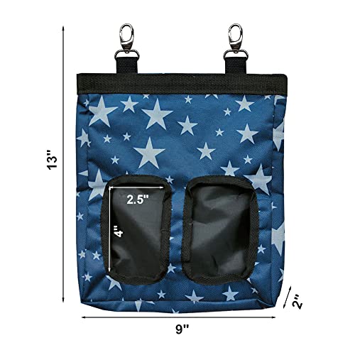 RIOUSSI Guinea Pig Hay Feeder, Hanging Rabbit Hay Feeder Bag. Stars,2Ct | Upgraded Double Layer Fabric | Bite Resistant | Cleaner Hay & Less Mess | Small Animal Hay Holder for Bunnies & Chinchillas - color: Stars-2pack
