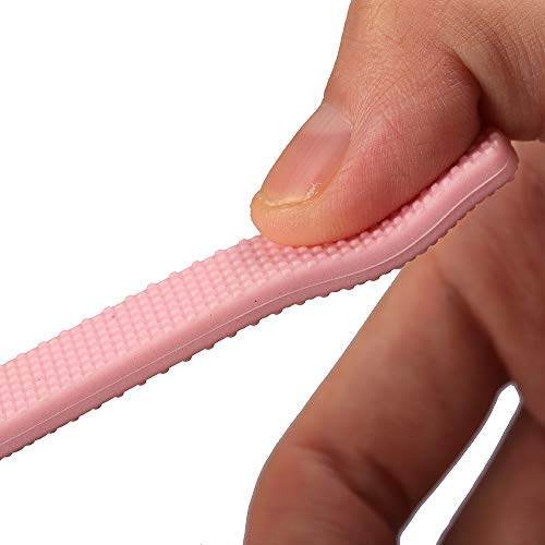 Rocutus 2pcs/Set Nail Clippers Set Portable Nail Scissors Toenail Clippers Nail Clippers,Adult Pedicure Nail Clippers,Fingernail Clippers Household Foot Manicure Scissors Manicure Tools (Pink) - color: Pink