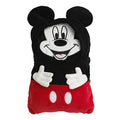 Disney Mickey Mouse Funhouse Crew Black and Red Super Soft Plush Character Toddler Blanket - color: Mickey Mouse Funhouse