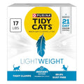 Purina Tidy Cats LightWeight Instant Action, Odor control, Multi-Cat, Clumping, 99.9 Percent Dust Free Cat Litter - 17 lb. Box