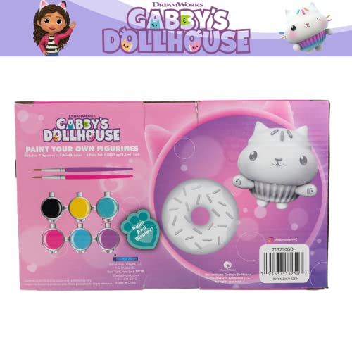 Innovative Designs Gabby’s Dollhouse DIY Paint Your Own Figurines Arts and Crafts Set for Girls - style: Gabbys Dollhouse