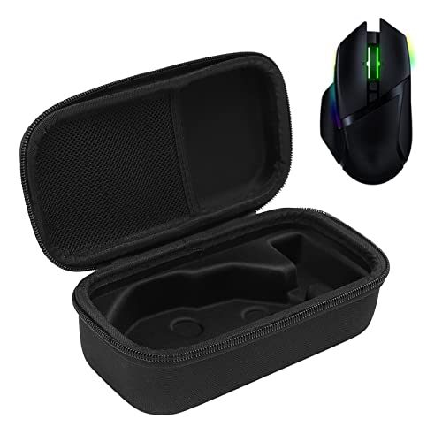 ASHATA Gaming Mouse Case for, Shockproof EVA Shell Mouse Hard Case Storage Bag Portable Travel Carrying Case for