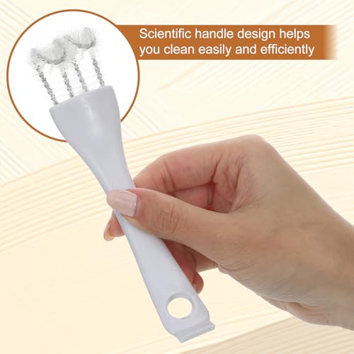4 PCS Bird Cage Cleaning Brush Set, 3 Styles Cage Cleaner Brushes Set with Shovel, Cleaning Brushes Accessories for Pet Cages, Parrot Cages