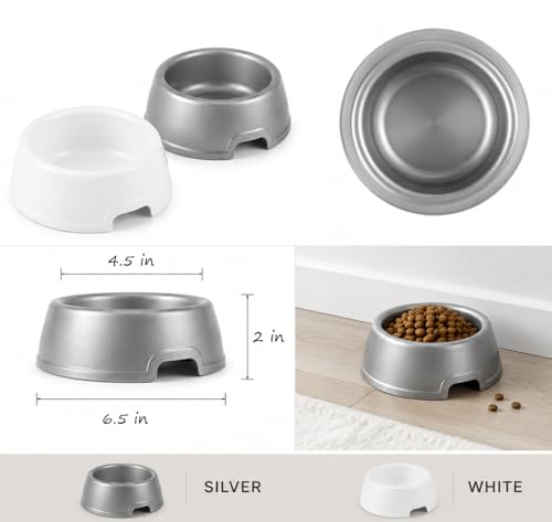 | Plastic Pet Cat Dog Puppy Rabbit Animal Practical Food Water Bowl | USA | Recycled Plastic