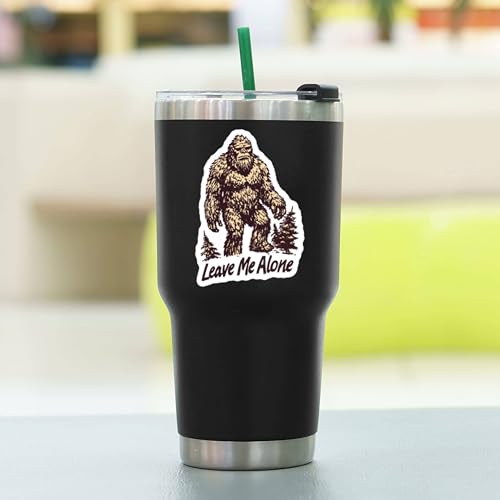 100 PCS Bigfoot Stickers Pack – Waterproof Bigfoot Decals for Water Bottles, Laptops, Phones, Notebook, Cars – Cool Vibrant Graphics for Bigfoot Enthusiast - color: Bigfoot