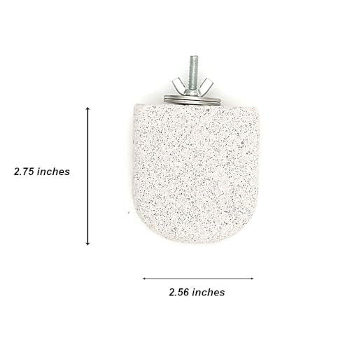 Shelltech Pumice Ledge Lava Ledge for Birds Chinchillas, Climbing Ledge Teeth Grinding Beak Grinding Block Perch Stand for Hamsters Chinchillas Parrots (2 Pack - Small Ledge) - size: 2 Pack - Small Ledge