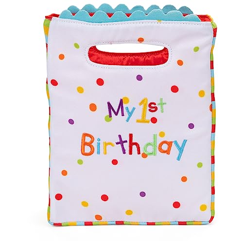 Baby GUND, My First Birthday-Themed 5-Piece Plush Playset, Sensory Toys for Babies, 8” - style: Birthday Playset