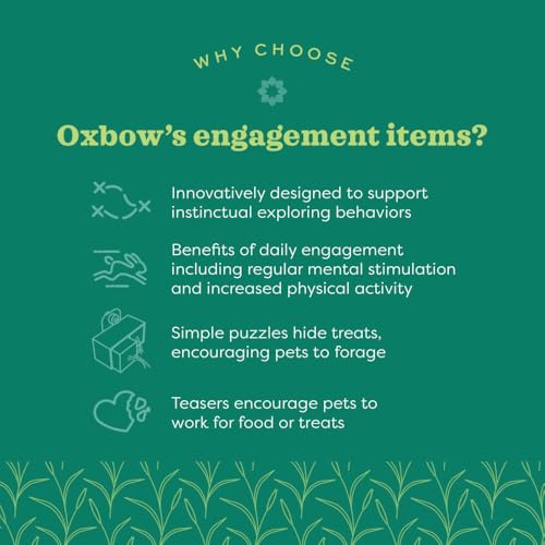 Oxbow Enriched Life Hanging Sunflower Chew Small animal enrichment chew toy - style: Sunflower Chew