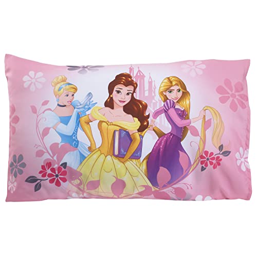 Disney Pretty Princess Toddler Bed, 4 Piece Set, Pink - color: Disney Pretty Princess