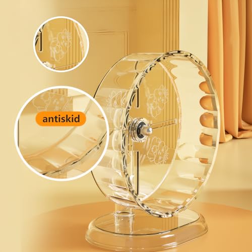 7.1in Small Hamster Wheel for Dwarf Hamsters (7.1inch) | 7.1 inch exercise wheel designed for dwarf hamsters. Smooth, quiet spinning for safe night time running. Easy to clean - size: 7.1inch