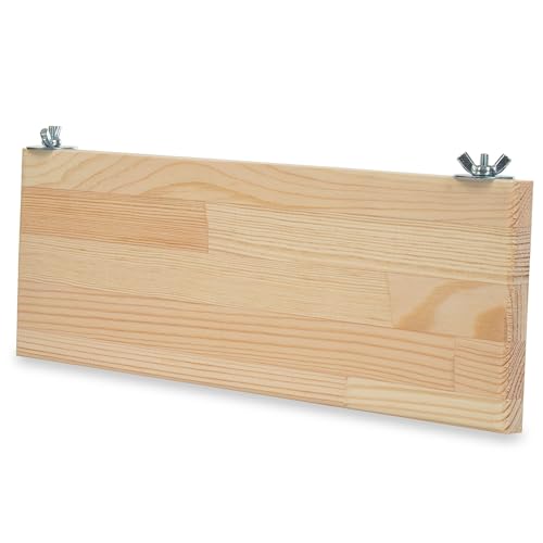 Wooden Cage Accessories for Small Pets, Shelves and Platforms for Chinchillas, Hamsters, Degus, Rats and Birds
