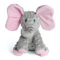 DODODOLA Dog Toys Puppy Toys Cute Squeaky Elephant Dog Toy with Crinkle Paper Stuffed Plush Animal to Keep Them Busy for Small Medium Large Dogs - color: Gray Elephant
