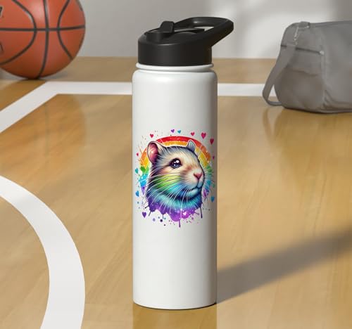 Degu Stainless Steel Insulated Water Bottle - color: White