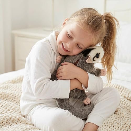 Sugar Glider Plush - Realistic Sugar Glider Stuffed Animal, 8.5 inch Plush Toy, Furry Stuff Gifts for Kids