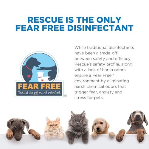 REScue One-Step Disinfectant Cleaner & Deodorizer Wipes for Vet Use – Cleaner for Kennels, Litter Boxes, Vet Offices, Pet Grooming Surfaces, Pet Items – Wipes Canister, 160-Count (4 Pack) - size: Canister (4 Pack) Wipes