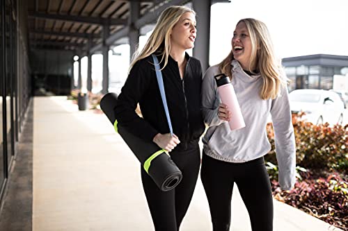 Simple Modern Insulated Water Bottle with Straw | 22oz | Black - color: - Midnight Black, style: 22oz