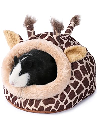 JanYoo Warmer Hedgehog Supplies Toys House Cage Accessories Bed Sleeping Bag (L,Giraffe) - color: 1-Giraffe, size: L