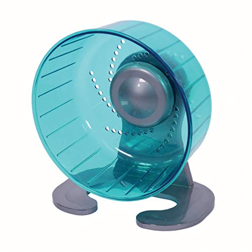 Hamster Exercise Wheel, Silent Spinner Hamster Running Wheels, Diameter 6.7 inch, Green - color: Green, size: 6.7 Inch