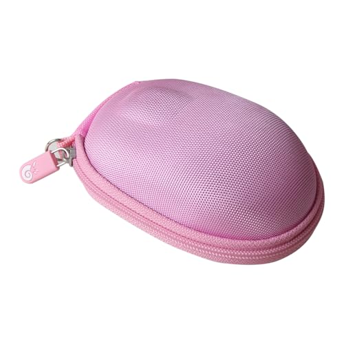 Hermitshell Hard Travel Case for Logitech M196 / Logitech M240 Silent / M220 Bluetooth Mouse (Only Case) (Pink) - color: Pink