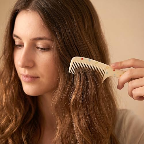 6Pcs Kids Hair Comb Set, Baby Hair Brush for Girls Boys | Cute Hairs Comb Toddler Hairs Comb Mini Comb Rat Tail Hairs Styling for Toddler Child's Hair Travel