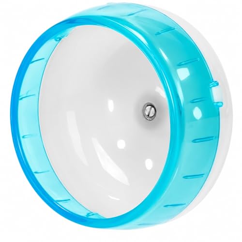Mnixy 4.7 Inch Silent Hamster Wheel for Small Pets Exercise | 4.7 inch silent hamster wheel with smooth running surface, anti-slip design and easy cleaning for small pets