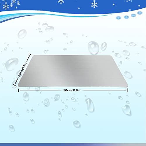 Rabbit Cooling Pad, 11.8x7.9 in Hamster Cooling Mat Pet Cool Plate for Rabbit Bunny Hamster Guinea Pig & Other Small Pets Stay Cool This Summer - Bite Resistance Pet Cooling Pad Ice Bed - size: 1 PCS