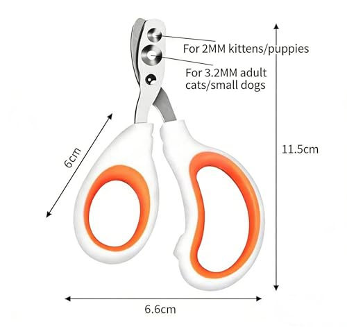 Cats & Dogs Pets Nail Clippers, Suitable for Small Animals Such as Birds, Bearded Dragon, Hamsters, Rabbits, Hedgehogs, Ferrets, Chinchillas, Guinea Pigs - color: Blue