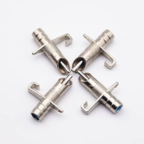 50PCS Rabbit Nipple Waterer Automatic Drinking System | with Spring & T-Tubing for Rabbits, Guinea Pig, Rat, Mouse and Rodent, Wire Cage Compatible, 5/16" ID (White)