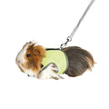 MANON ROSA Rabbit Harness and Leash Set - Adjustable Escape-Proof Training and Walking Gear for Guinea Pigs Bunnies Chinchillas Hamsters Ferrets Rats Kittens and Small Dogs Puppies Cats (Green,M) - color: Green, size: M