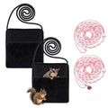 2 Pcs Sugar Glider Pouch Sugar Glider Bonding Pouch and 2 Hamster Leash Small Animal Economy Carrying Bonding Pouches Soft Hamster Bag Guinea Pig Carrier for Rat Reptile Other Small Pets