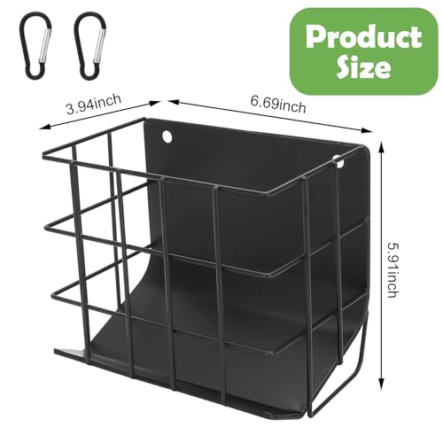 Rabbit Hay Feeder with Heavy-Duty Metal Frame Rabbit Hay Holder, Bunny Hay Feeder Guinea Pig Hay Holder,for Rabbits Guinea Pigs Bunny Chinchillas and Small Animals (Black) - color: Black, size: 1 piece