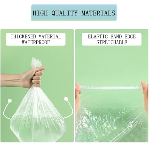 10pcs Clear Disposable Bird Cage Liners, Large Size 28x20in BirdCages Litter Box Plastic Film Cover, Pet Crate Tray Covers for Bird Parakeet Bunny Finches Ferret Chinchilla Small Animal (10)