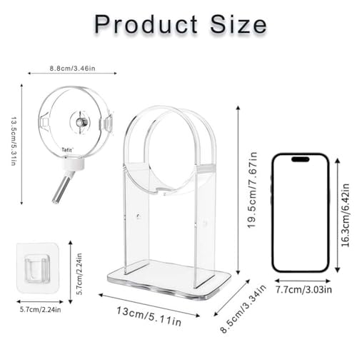 Marchul Hamster Water Bottle with Stand No Drip Water Dispenser for Syrian Dwarf Hamsters Gerbils Mice Rats and Other Small Animals