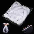 30 Pcs Disposable Rabbit Guinea Pig Cage Liners Plastic Clear Bunny Cage Liner Bag Universal Toilet Film,Small Animal Bedding, Hamster Bunny Litter Pan Bags