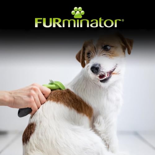 FURminator Undercoat deShedding Tool for Small Short Hair Dogs 4.5-9 kg - size: Small, style: Version 2.0