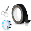 Weewooday 16.4ft Sugar Glider Trim Nail Strip Sandy Trimmer Track for Silent Runner Wheel Hamster Nail Trimming Toy Glider Wheel for Prairie Dog Squirrel Chinchilla Guinea Pig with Foldable Scissor