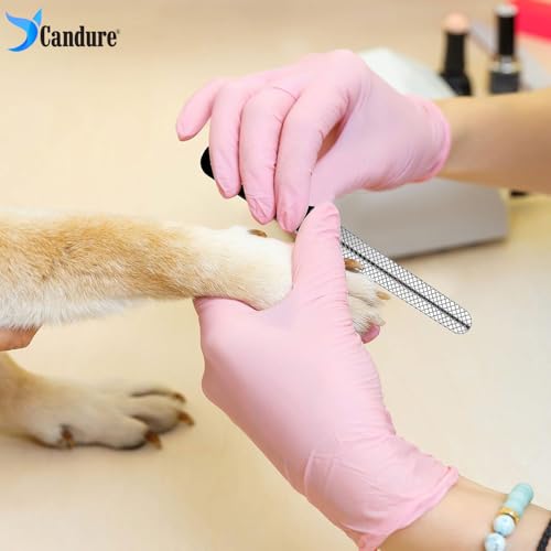 Candure Pet Nail Clippers Professional Nail Trimmer Suitable for Puppy, Cats, Rabbits and Guinea Pigs - Safety Lock/Protective Guard to Avoid Over Cutting (Blue, Small) - color: Bright Blue, size: Medium to Small Pets