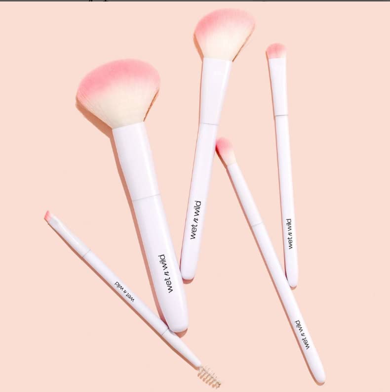 wet n wild Eyebrow and Liner Brush, Soft Fibers, Pack of 3 | Flat Angled | Ultra-Thin Precision - color: Brow & Liner Duo Brush, size: 7.28 in (Pack of 3)