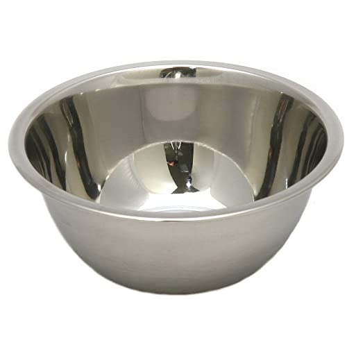 Chef Craft Brushed Mixing Bowl Set, 5 Piece Set, Stainless Steel - size: 5 Piece Set