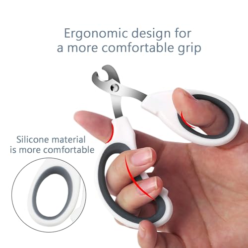 Cats & Dogs Pets Nail Clippers & Trimmers Rabbit Nail Clippers cat Nail Clippers for Indoor Cats cat Claw Clippers with Safety Guard Professional Grooming Tool for Cat Kitten - color: Black