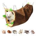 Leftstarer Pet Hammock and Tunnel Set, Soft Cashmere for Small Pets, Suitable for Guinea Pigs, Rats, Ferrets, Hamsters, etc., 22.1x9.1in - color: 4.Tunnel
