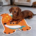 Dog Cat Cooling Mat 30"x20", Waterproof Scratch Resistant Easy Clean Pad | Portable Cooling Bed Instant Cooling Relief, Waterproof Easy Clean, Scratch Resistant, Small Medium Pets, Crate Kennel Travel - color: Orange