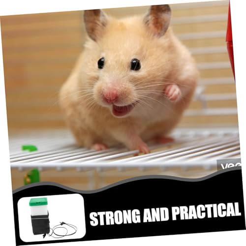 1Set 1L Heated Pet Water Bowl Heated Water Bottle Dispenser for Rabbit Cat Hamster Guinea Pigs Ferrets Birds Mouse Cockatiel Rats Other Small Animal Pet No Drip No Leak No Mess Mount Drinker