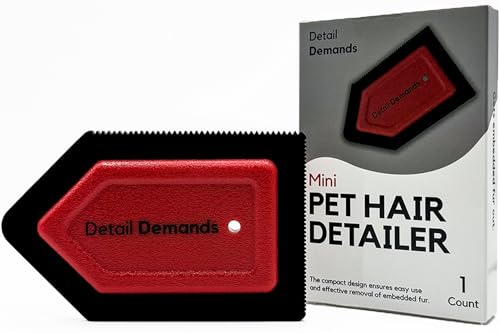 Mini Pet Hair Remover | Dog Hair Remover for Car Carpet & Car Cleaning Supplies, Cat Hair Remover for Furniture, Reusable Carpet Brush and Lint Remover, Pet Hair Removal Tool