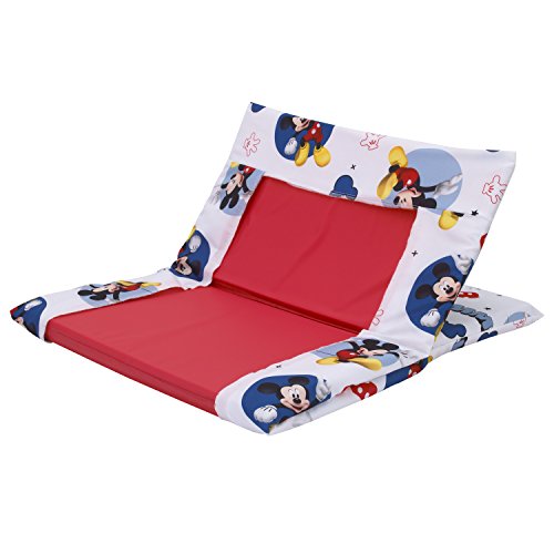Disney Mickey Mouse Preschool Nap Pad Sheet, Blue, 19"" x 44""
