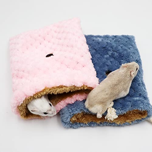 Sugar Glider Bonding Pouch Carrier Bag, Small Animals Sleeping Pouch Bag with Breathable Vent and Drawstring, Portable Travel Bag for Sugar Glider Rat Squirrel Guinea Pig Birds Parrot (Pink) - color: Pink
