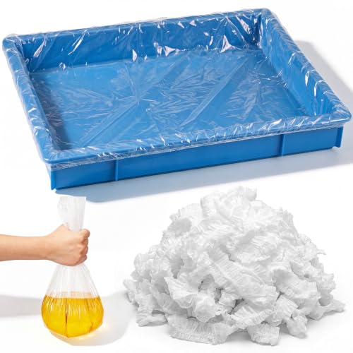 Tondiamo 150 Pcs Cage Liners for Small Animals Disposable Hamster Tray Clear Box Leak Proof Guinea Pig Cage Liner Bag Litter Toilet Film for Rabbit Bunny Hamster Hedgehog (Large) - size: Large