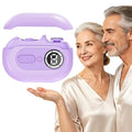4 in 1 Electric Nail Clipper for Seniors, Automatic Nail Trimmer with Night Light & 9 Speeds Nail Polisher Fingernail Clippers for Women & Men Nail Grinder Files for Elderly - size: Violet